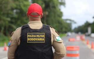 Carnaval nas PRs teve 3,3 mil autos de infração e 6,5 mil flagrantes de excesso de velocidade. Foto: PMPR