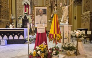 Missa de sétimo em memória do Papa Francisco na Catedral Basílica de Curitiba