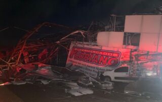 O governo do Paraná confirmou às 10h de sábado (8) a sexta morte causada pelas tempestades que atingiram a região centro-sul do estado, desde sexta-feira (7).