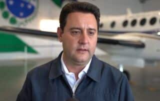 Ratinho Junior decreta calamidade pública em Rio Bonito do Iguaçu